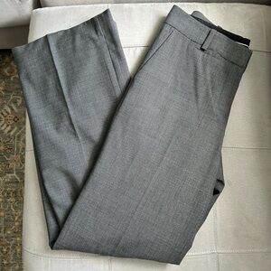 Ann Taylor 87% Virgin Wool Houndstooth Trousers